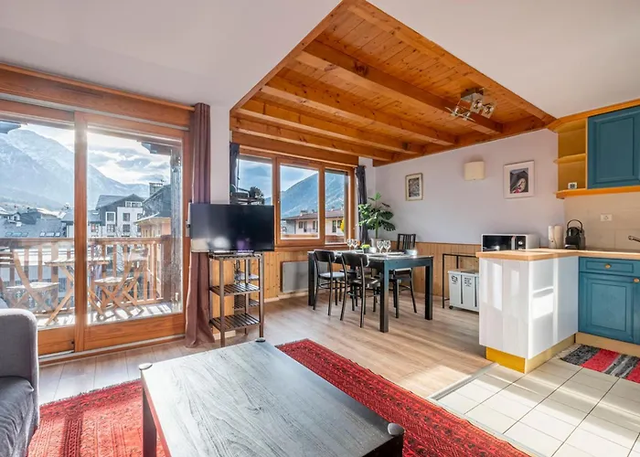 Apartmán 55 M With Balconies And Mont Blanc View